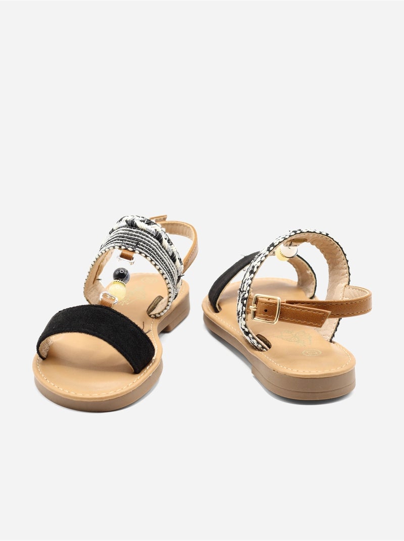 Sandalo da infilare - Doremi Nero - Kiabi