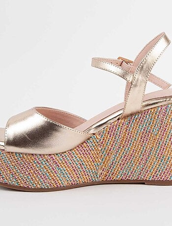 Sandalo Montevita Wedge Sparto