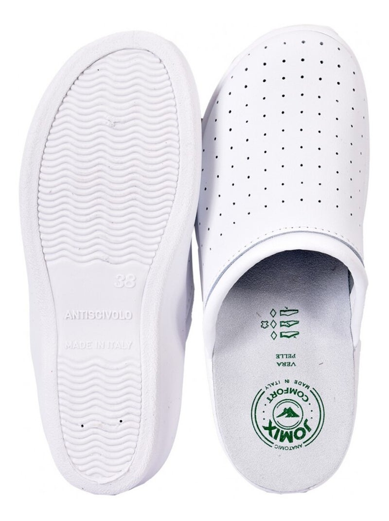 Sandalo Mule Donna PREMIUM Bianco - Kiabi