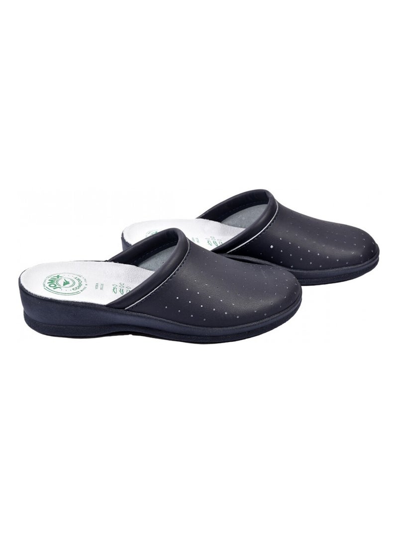 Sandalo Mule Donna PREMIUM Blu marino - Kiabi