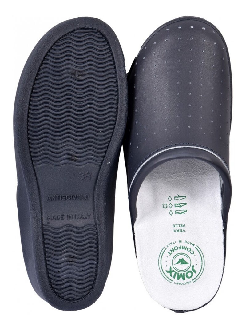 Sandalo Mule Donna PREMIUM Blu marino - Kiabi