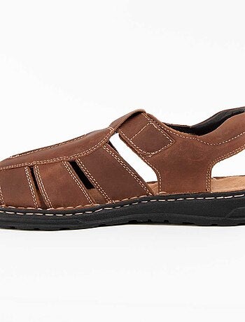 Sandalo Pelle Naturale Purapiel