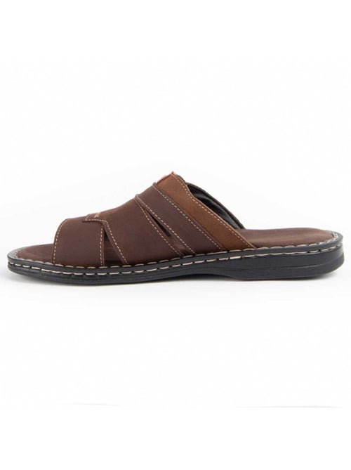 Sandalo Pelle Naturale Purapiel - Kiabi