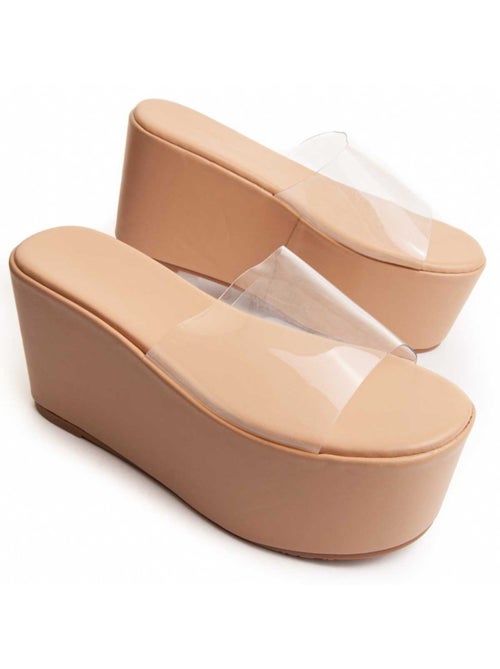 Sandalo Platform Materiale Sintetico Montevita - Kiabi