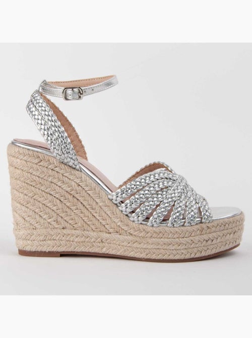 Sandalo Sparto Zeppa Materiale Sintetico Montevita - Kiabi