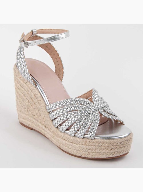 Sandalo Sparto Zeppa Materiale Sintetico Montevita - Kiabi