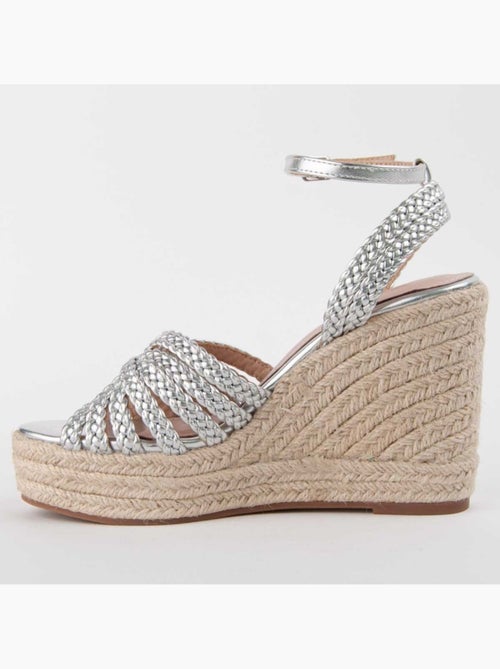 Sandalo Sparto Zeppa Materiale Sintetico Montevita - Kiabi