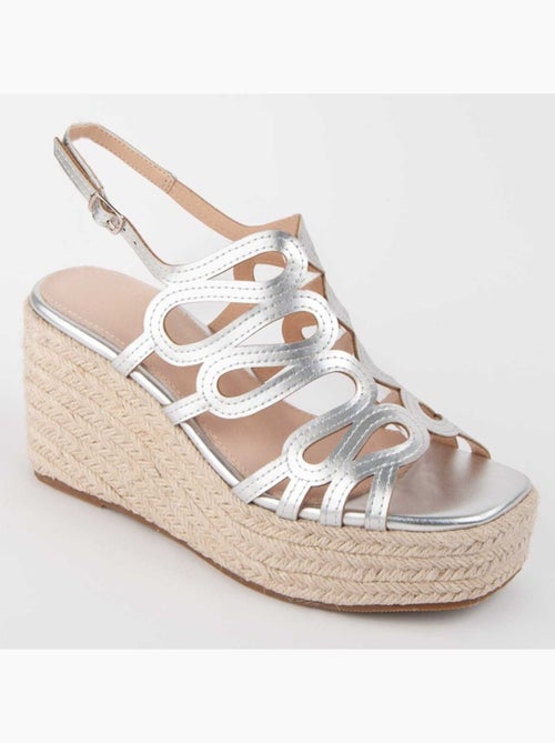 Sandalo Sparto Zeppa Materiale Sintetico Montevita - Kiabi