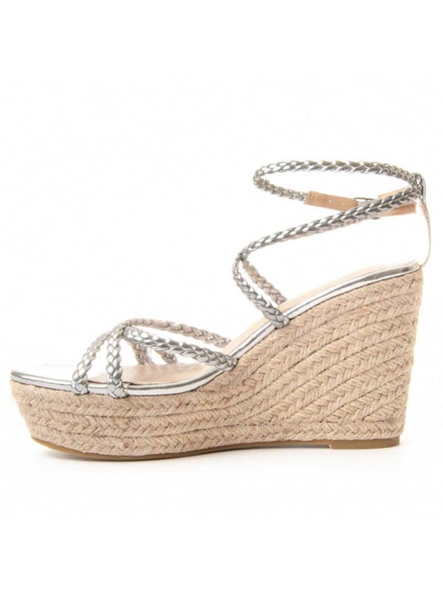 Sandalo Sparto Zeppa Materiale Sintetico Montevita - Kiabi