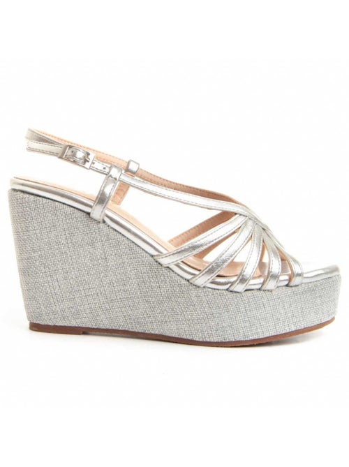 Sandalo Sparto Zeppa Materiale Sintetico Montevita - Kiabi