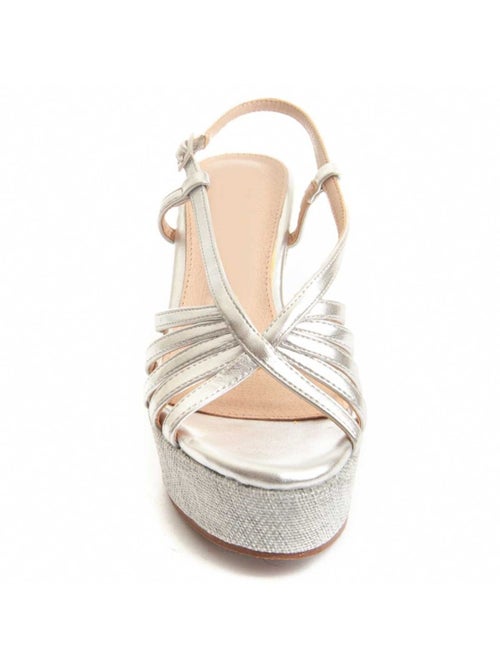 Sandalo Sparto Zeppa Materiale Sintetico Montevita - Kiabi