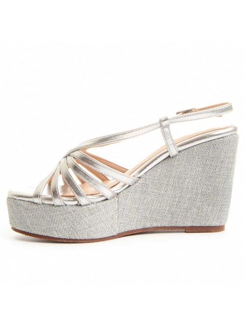 Sandalo Sparto Zeppa Materiale Sintetico Montevita - Kiabi