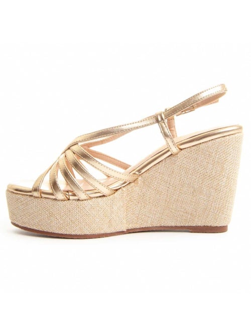 Sandalo Sparto Zeppa Materiale Sintetico Montevita - Kiabi