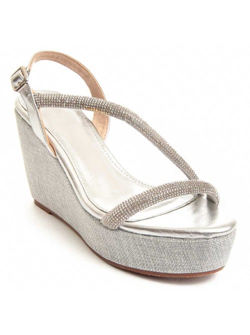 Sandalo Sparto Zeppa Materiale Sintetico Montevita - Kiabi