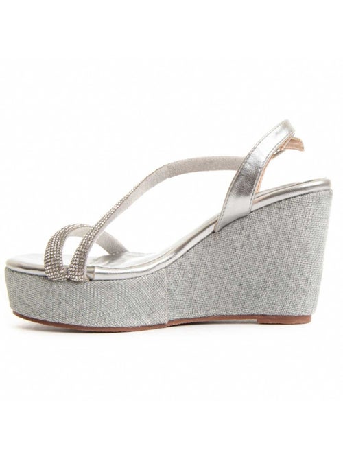 Sandalo Sparto Zeppa Materiale Sintetico Montevita - Kiabi