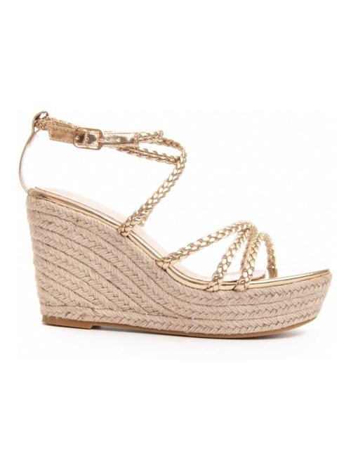 Sandalo Sparto Zeppa Materiale Sintetico Montevita - Kiabi