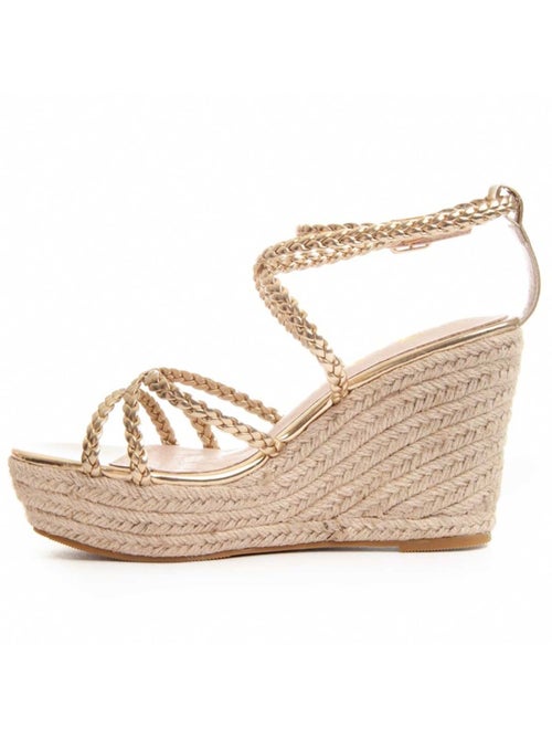 Sandalo Sparto Zeppa Materiale Sintetico Montevita - Kiabi