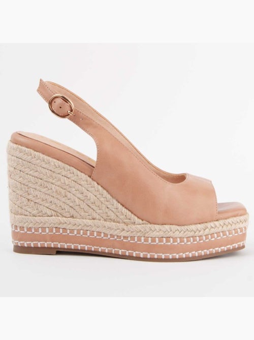 Sandalo Sparto Zeppa Materiale Sintetico Montevita - Kiabi