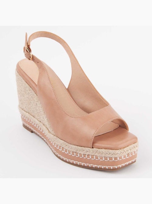 Sandalo Sparto Zeppa Materiale Sintetico Montevita - Kiabi