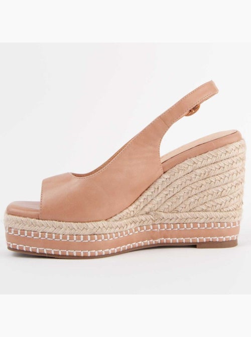 Sandalo Sparto Zeppa Materiale Sintetico Montevita - Kiabi