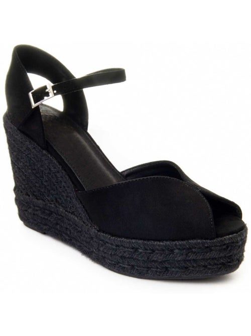 Sandalo Sparto Zeppa Materiale Sintetico Montevita - Kiabi