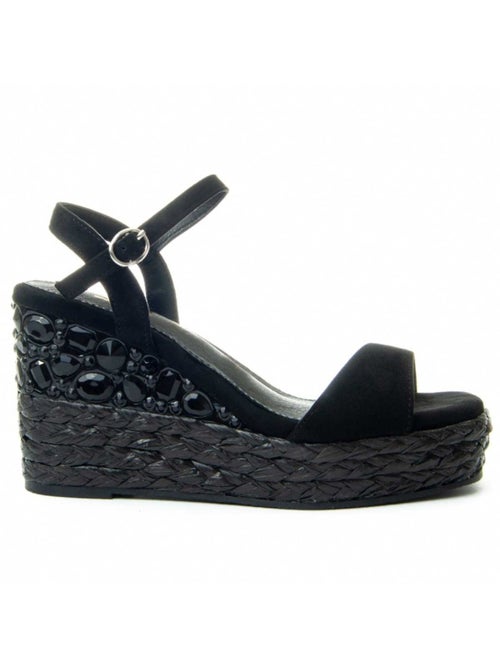 Sandalo Sparto Zeppa Materiale Sintetico Montevita - Kiabi