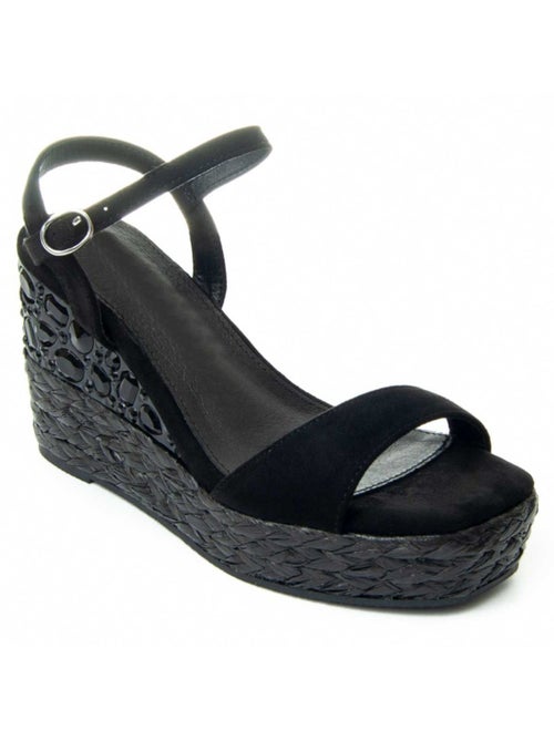 Sandalo Sparto Zeppa Materiale Sintetico Montevita - Kiabi