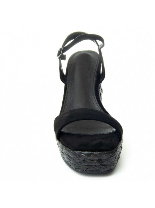 Sandalo Sparto Zeppa Materiale Sintetico Montevita - Kiabi