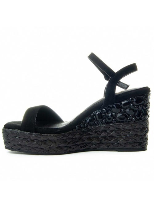 Sandalo Sparto Zeppa Materiale Sintetico Montevita - Kiabi