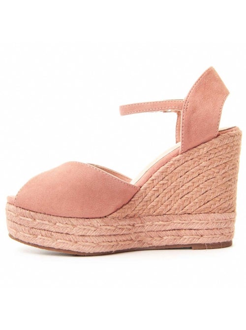 Sandalo Sparto Zeppa Materiale Sintetico Montevita - Kiabi