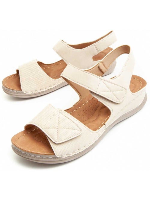 Sandalo Zeppa Materiale Sintetico Montevita - Kiabi