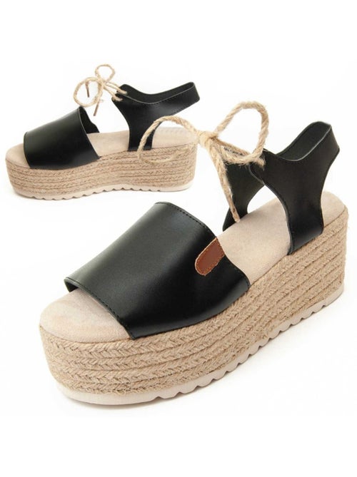 Sandalo Zeppa Materiale Sintetico Montevita - Kiabi