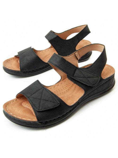 Sandalo Zeppa Materiale Sintetico Montevita - Kiabi