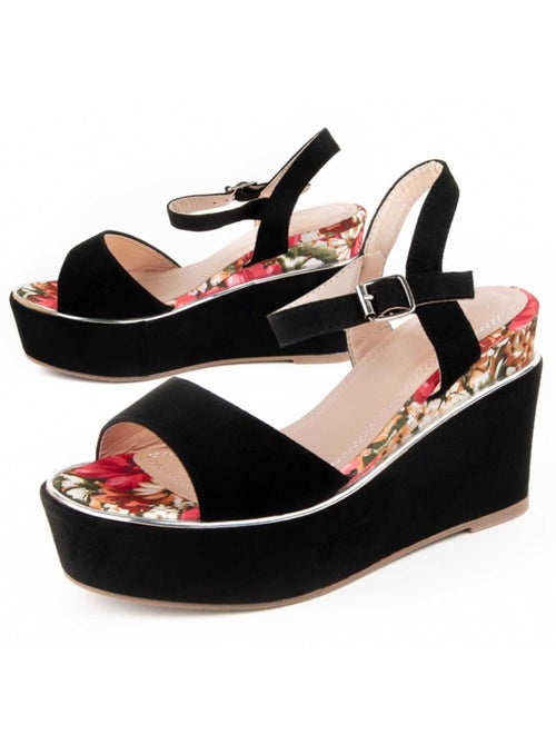 Sandalo Zeppa Materiale Sintetico Montevita - Kiabi