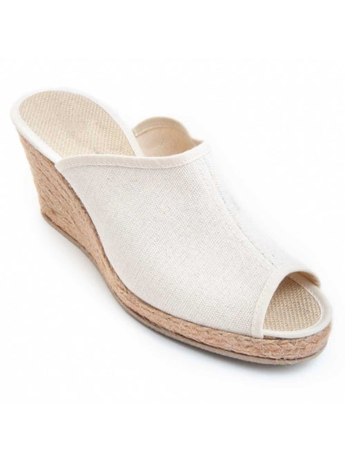 Sandalo Zeppa Tessuto Leindia - Kiabi