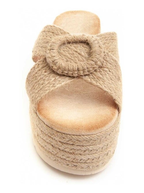 Sandalo Zeppa Tessuto Montevita - Kiabi