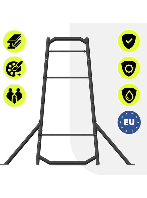 Sbarra da ginnastica hypermotion swing hyp21 per bambini e adulti - Kiabi Sbarra da ginnastica hypermotion swing hyp21 per bambini e adulti - Kiabi