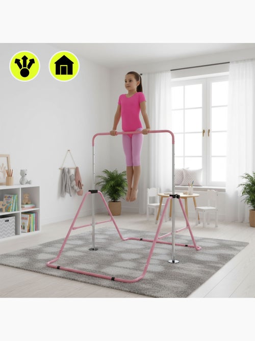 Sbarra da ginnastica regolabile e pieghevole hypermotion per bambini - Kiabi Sbarra da ginnastica regolabile e pieghevole hypermotion per bambini - Kiabi
