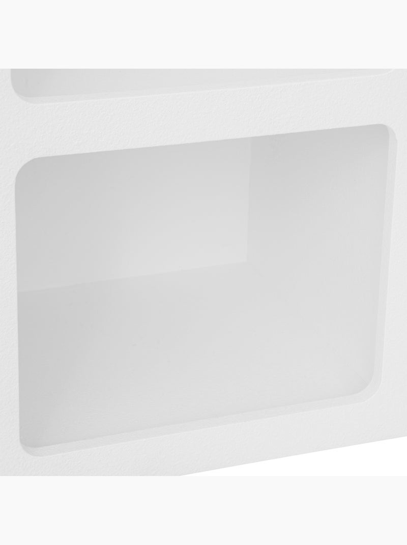 Scaffale con 6 nicchie in legno Bianco - Kiabi