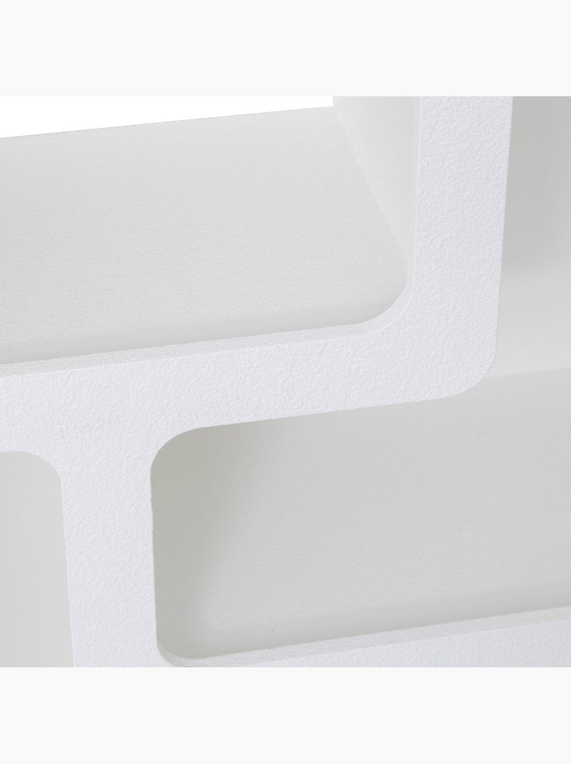 Scaffale in legno con 4 nicchie Bianco - Kiabi
