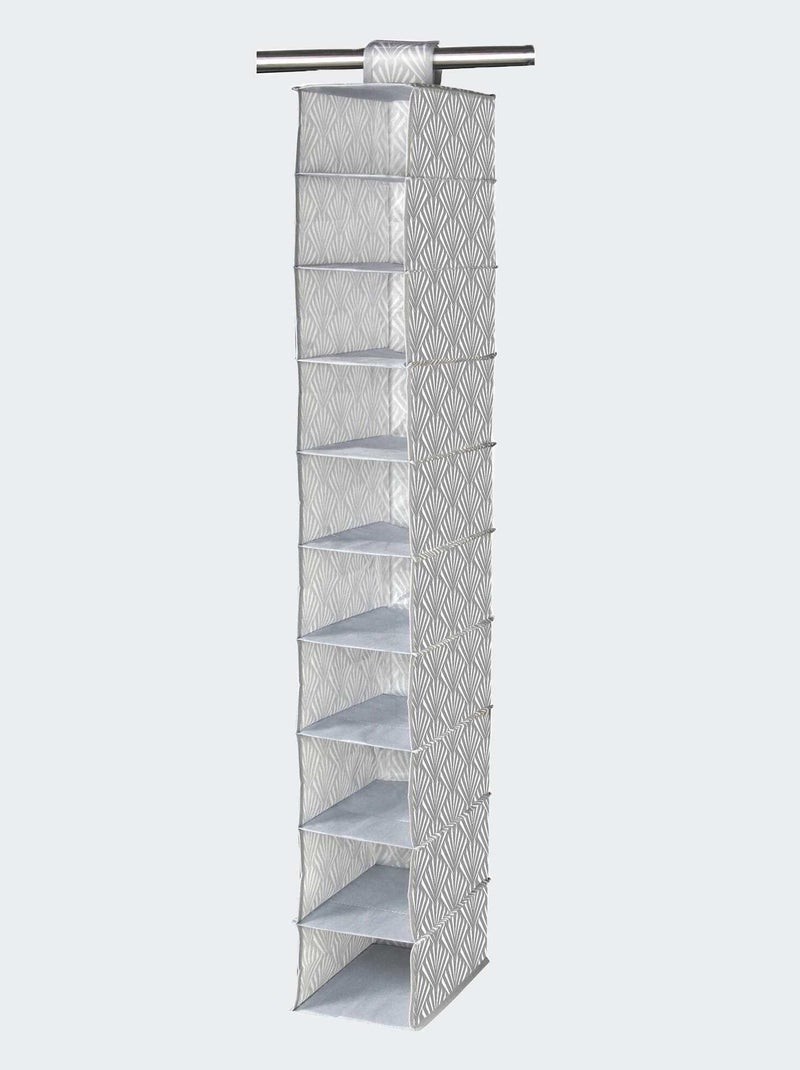 Scaffale portascarpe 10 scomparti GRIGIO - Kiabi