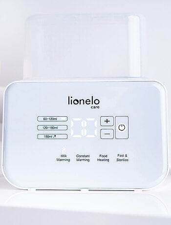 Scalda biberon Lionelo Thermup Double 6 in 1 - Riscalda due biberon - Veloce e intuitivo