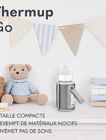 Scalda biberon portatile LIONELO Thermup Go - USB - Mantiene i biberon caldi fino a 24 ore - Senza B