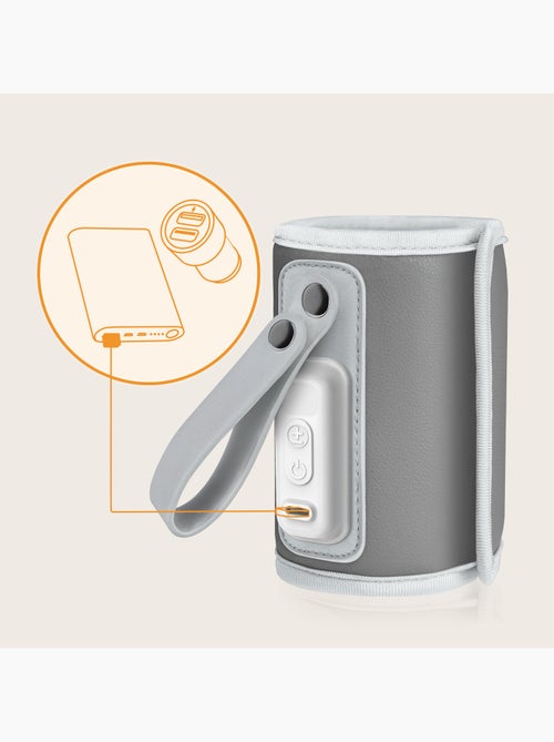 Scalda biberon portatile LIONELO Thermup Go - USB - Mantiene i biberon caldi fino a 24 ore - Senza B - Kiabi