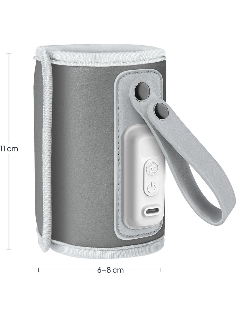 Scalda biberon portatile LIONELO Thermup Go - USB - Mantiene i biberon caldi fino a 24 ore - Senza B Grigio - Kiabi