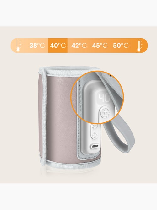 Scalda biberon portatile LIONELO Thermup Go - USB - Mantiene i biberon caldi fino a 24 ore - Senza B - Kiabi