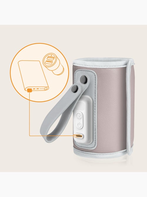 Scalda biberon portatile LIONELO Thermup Go - USB - Mantiene i biberon caldi fino a 24 ore - Senza B - Kiabi