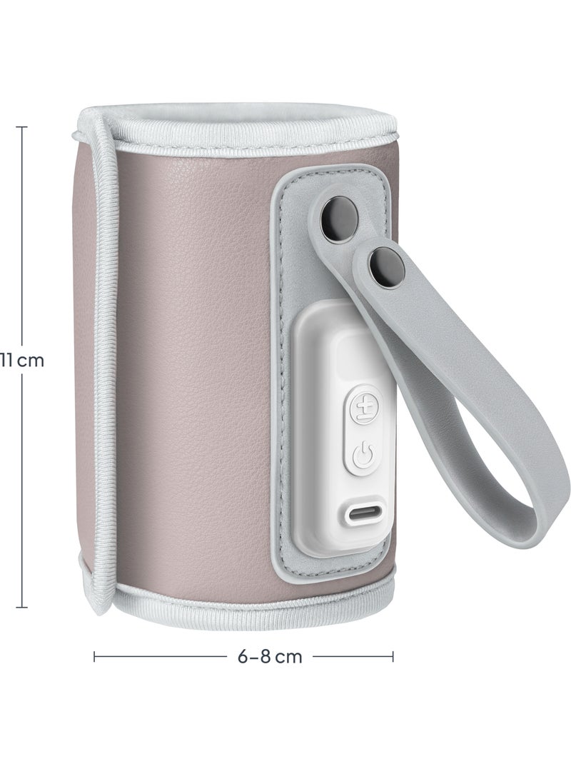 Scalda biberon portatile LIONELO Thermup Go - USB - Mantiene i biberon caldi fino a 24 ore - Senza B Rosa - Kiabi