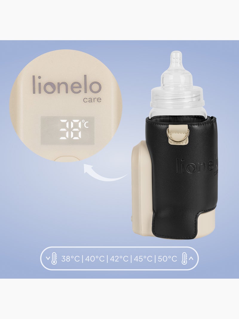 Scalda biberon portatile LIONELO Thermup Go Evo - USB - Per biberon in plastica e vetro ⌀50-80 mm Nero - Kiabi