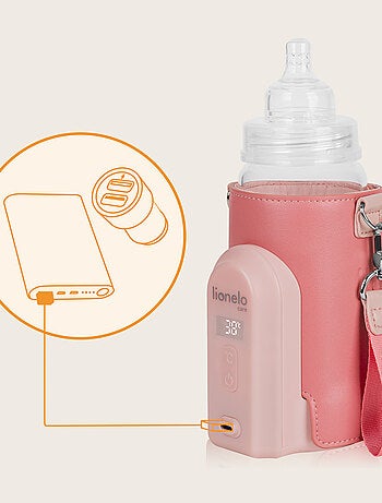 Scalda biberon portatile LIONELO Thermup Go Evo - USB - Per biberon in plastica e vetro ⌀50-80 mm